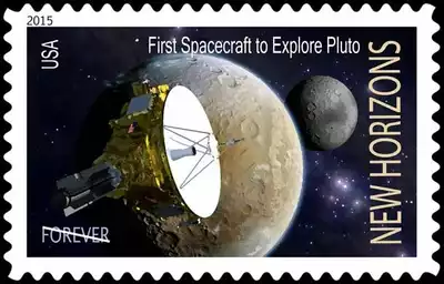 New Horizons postage stamp