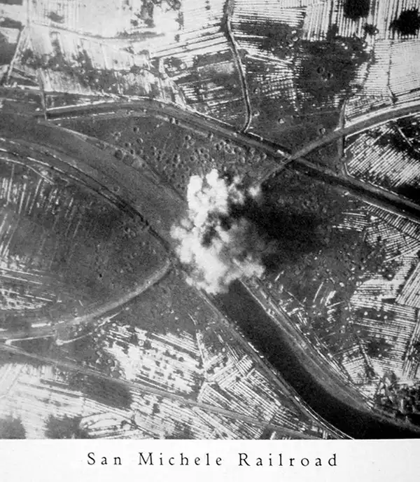 Close hit on San Michele RR.