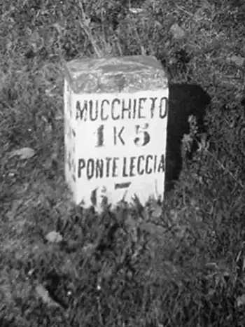 Roadside marker.