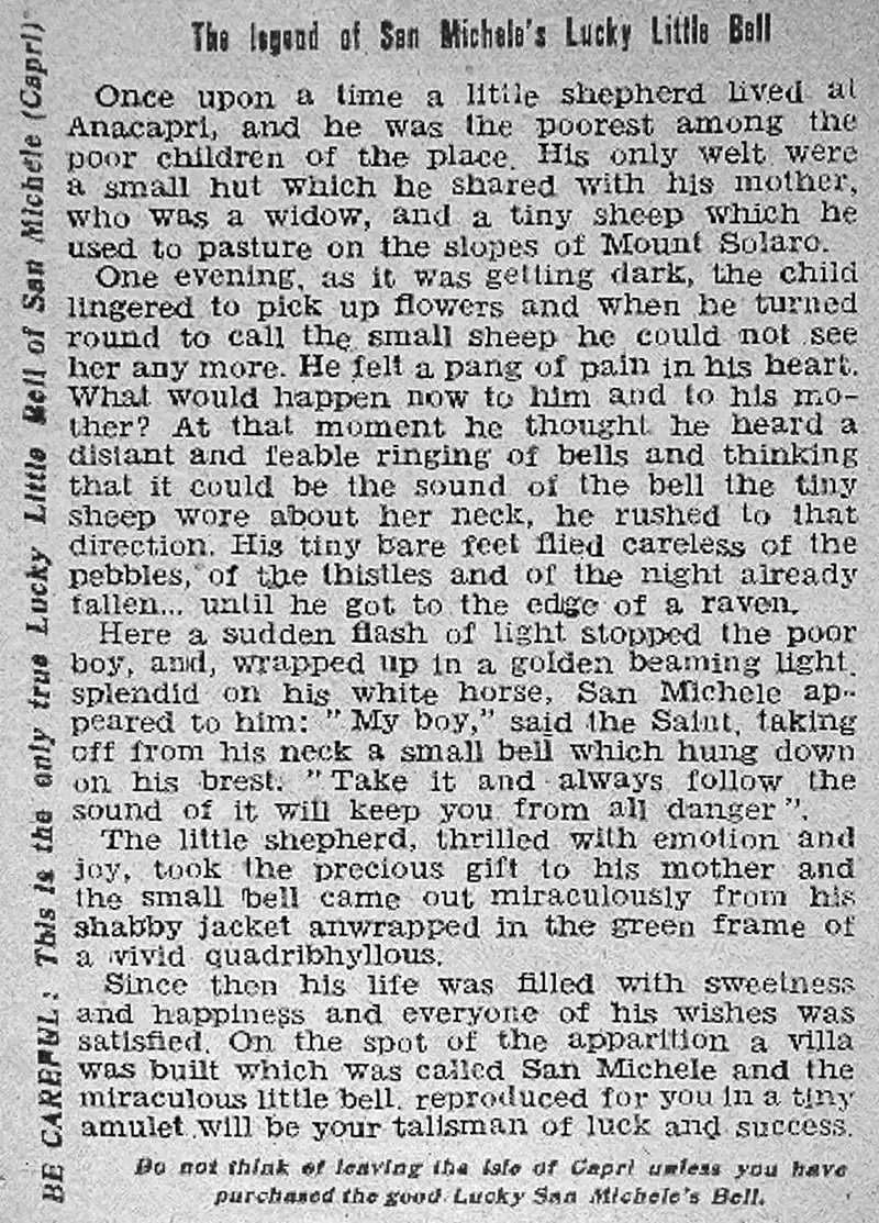 Lucky Bell page from P-47 pilot Lt. Jim Long's 'Tales From The Fighting Cocks Roost.'