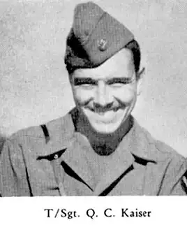 Quentin Kaiser's 489th squadron book picture.