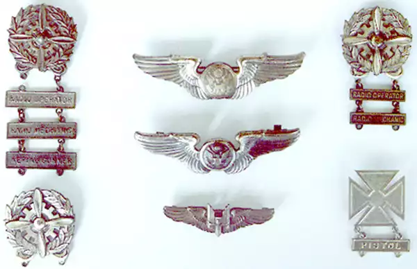 Some of my dad's original medals.