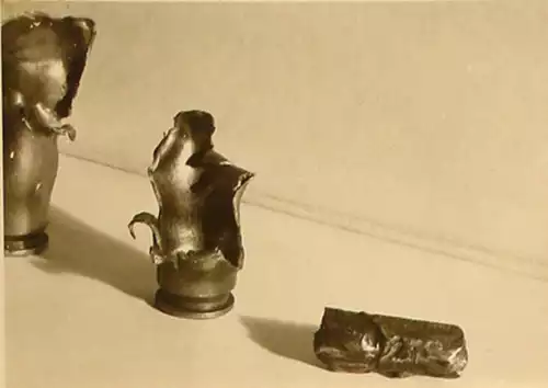 Some of my dad's bombing mission souvenirs (his photo).