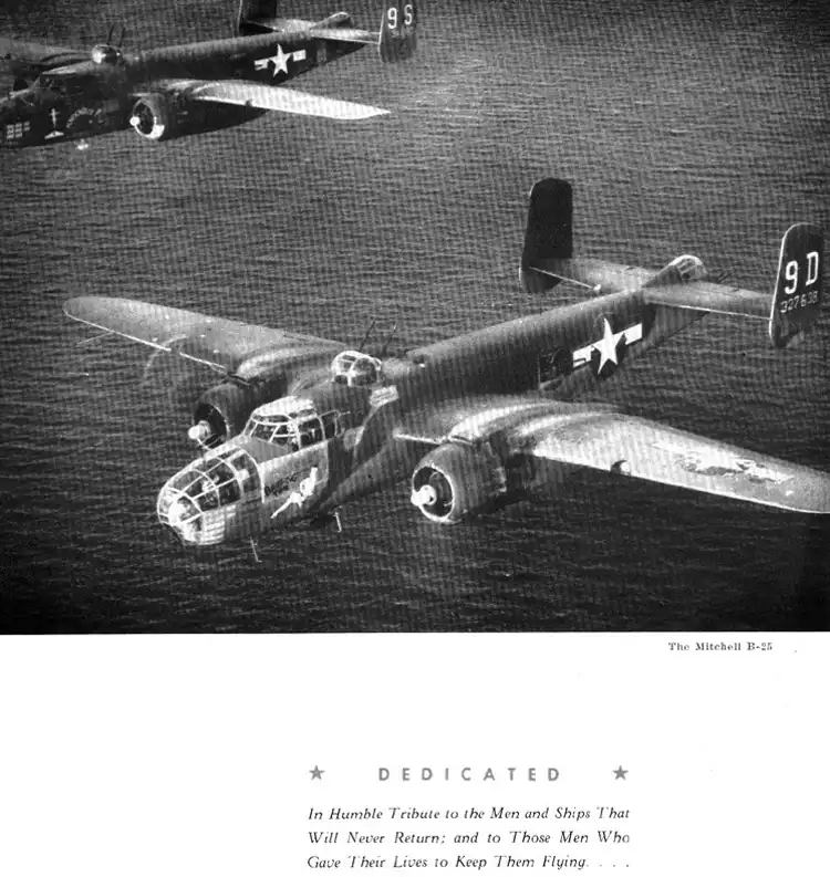 Fronticepiece of the 489th Squadron Book.