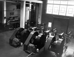 Interior of Helium Plant and Power House November 16, 1945