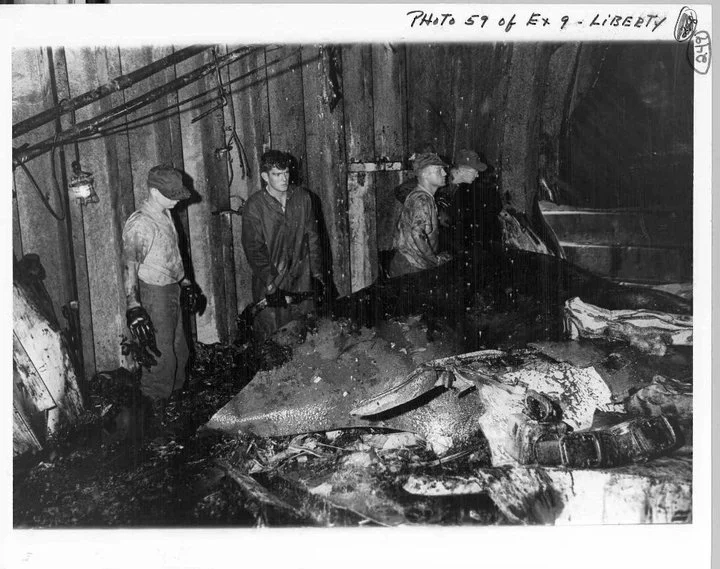 Torpedo damage inside