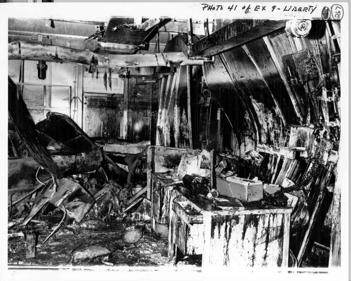 Torpedo damage inside