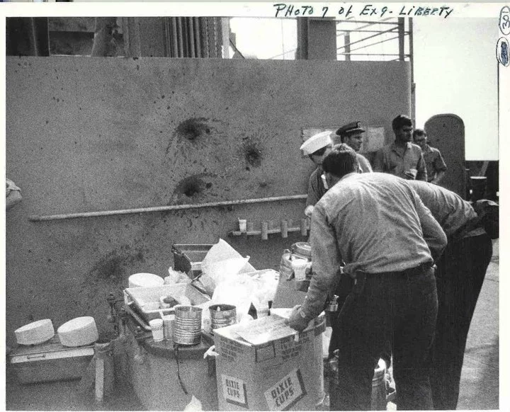 Grabbing coffee after the attack