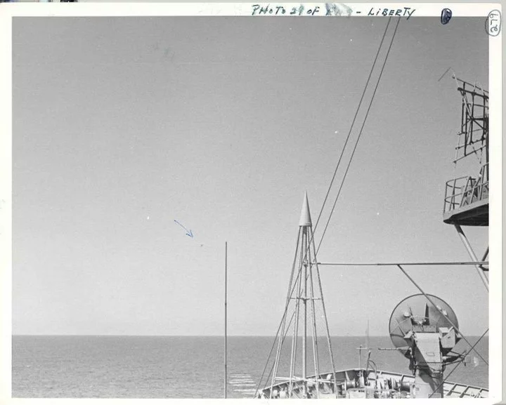 Israeli aircraft in distance