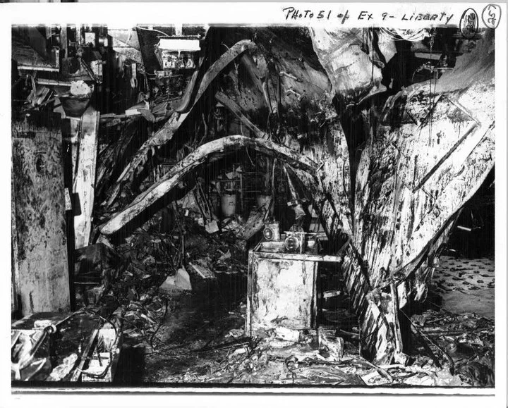 Torpedo damage inside