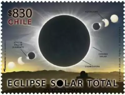 Chile postage stamp