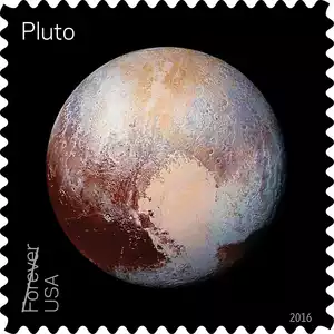Pluto postage stamp