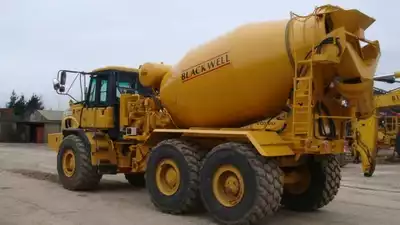 Concrete mixer truck