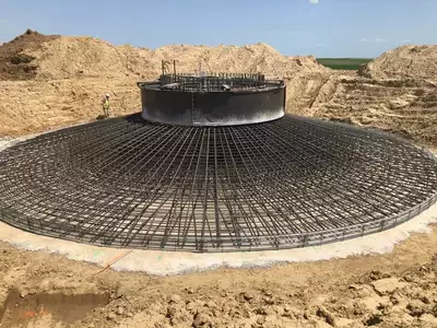 Wind turbine base