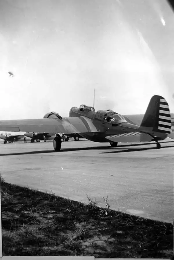 Martin B12 at Hamilton Field California 1938