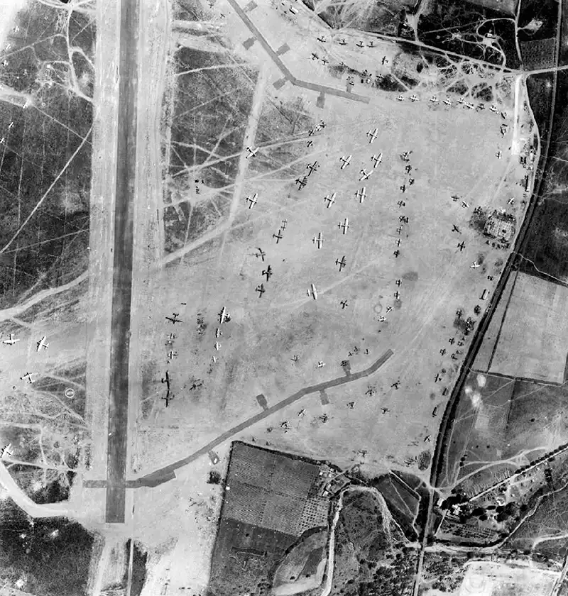 Borgo Airfield, 15 August 1944