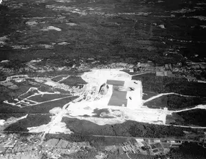 Aerial View Looking East October 2 1942