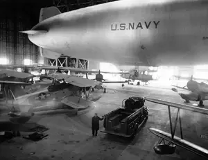 Aircraft Storage Hangar 2 April 17, 1945