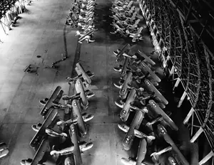 Aircraft Storage Hangar 2 April 17, 1945