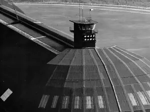 Control Tower on_top of Hangar 1 December 14 ,1944