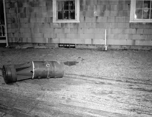 Depth bomb accidentally dropped from K-9 March 15, 1944