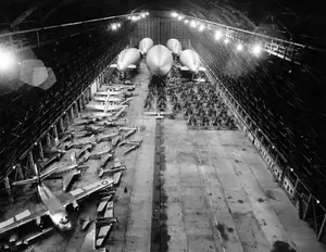 Hurricane Storage Hangar 2 September 14, 1944