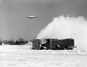 New rotary snow plow March 4, 1943