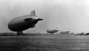Three K-Ships On Field 1942