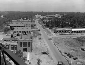 View From Water Tower Looking North June 27, 1942