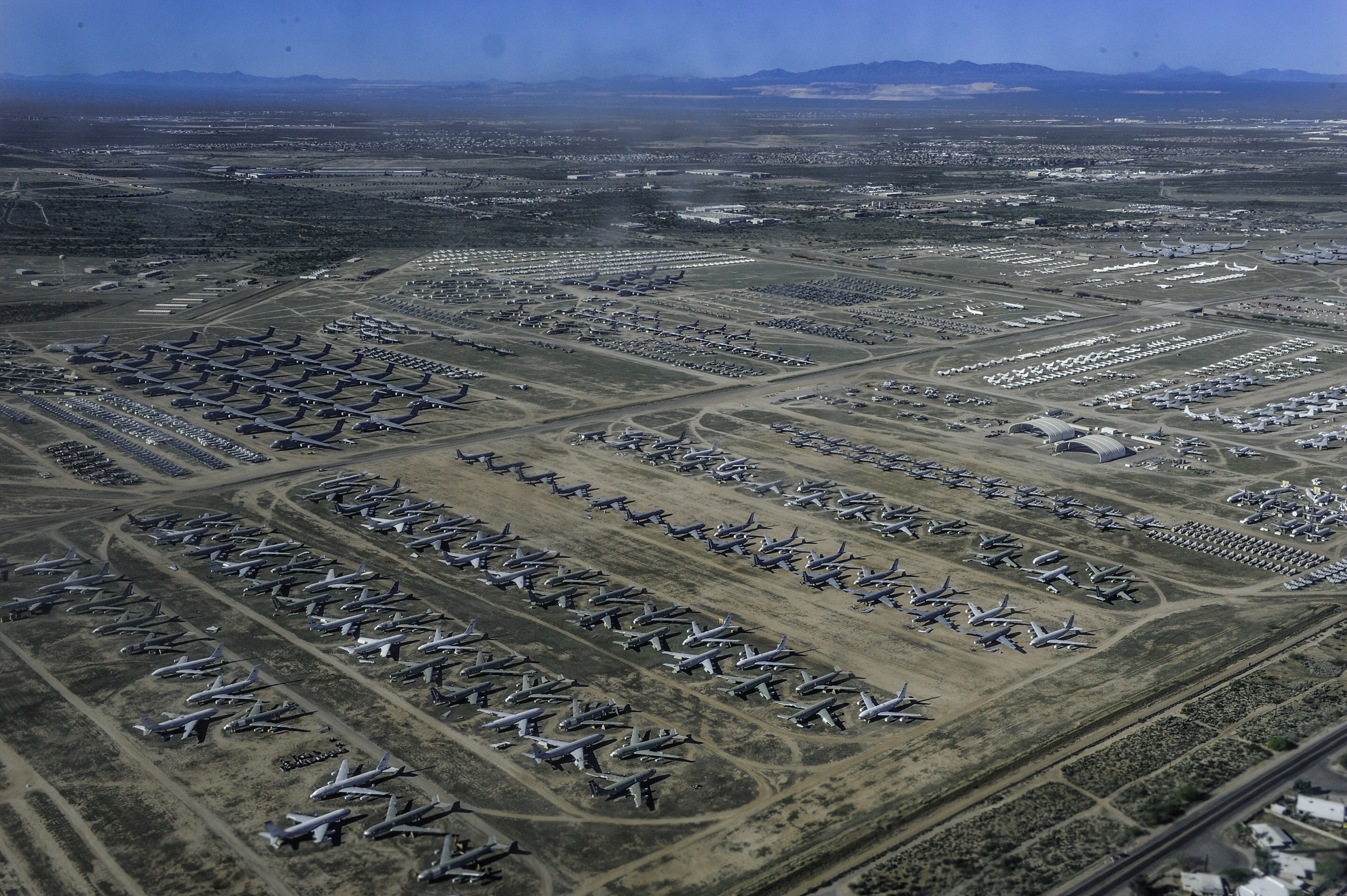 309th Aerospace Maintenance and Regeneration Group at Davis-Montham AFB in Tucson, Arizona