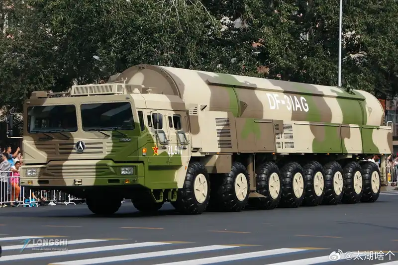 DF-31 missile with mobile launcher