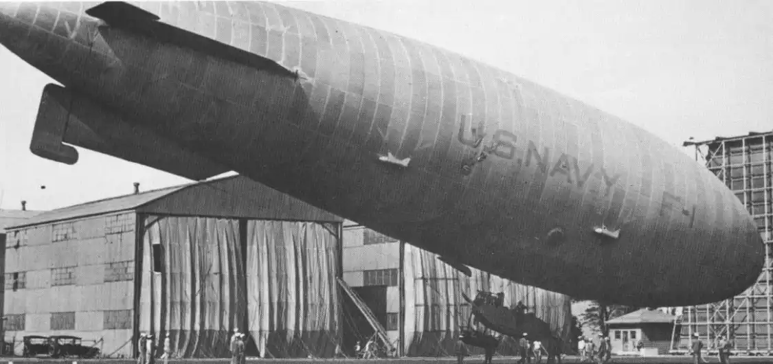 The F series consisted of only one airship. This is it.