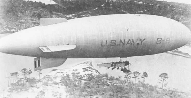 The B-8 is on a training flight at NAS Pensacola