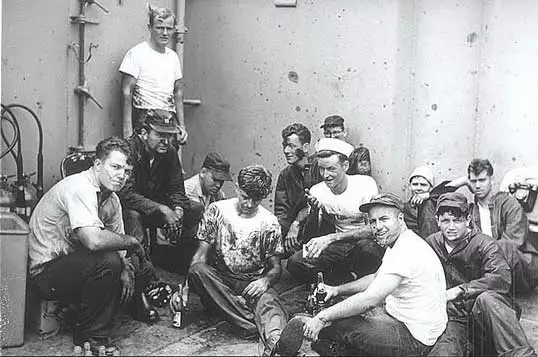 Surviving crew members