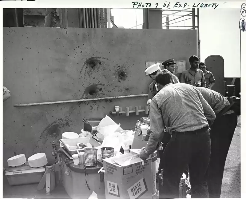 Grabbing coffee after the attack